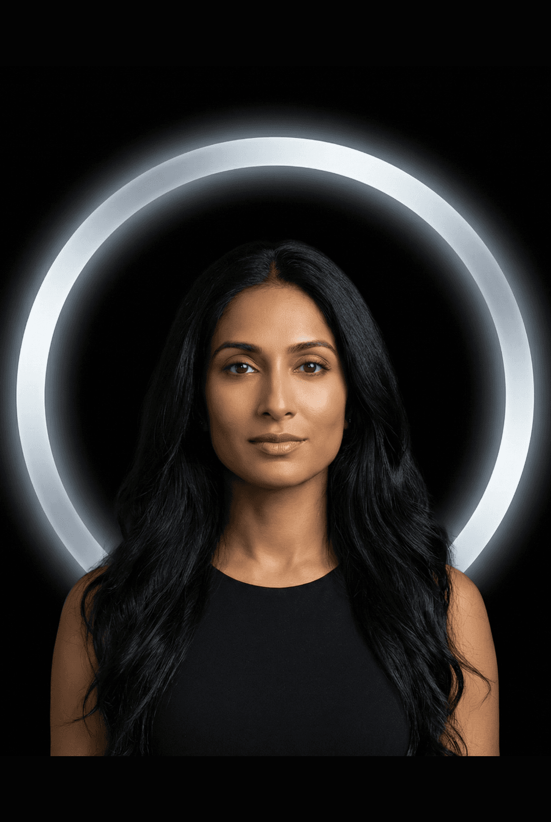 Equinox Coach Anika Patel, The Mind-Body Guide specialist, in a premium editorial portrait focusing on high-performance movement.